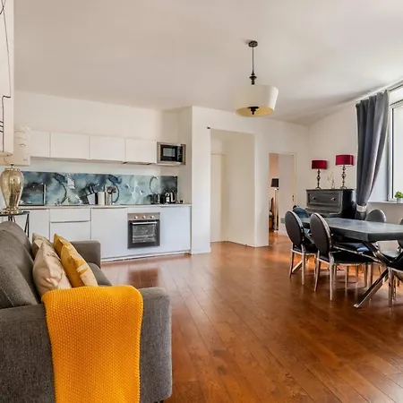 Huge And Bright 4bd For 10 Guests Sacre-coeur *