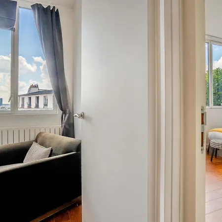 Huge And Bright 4bd For 10 Guests Sacre-coeur Lägenhet
