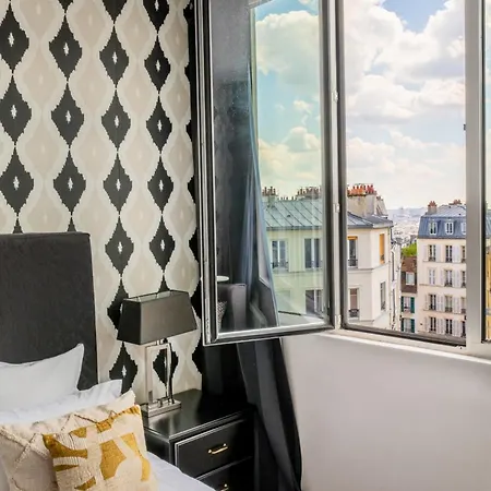 Huge And Bright 4bd For 10 Guests Sacre-coeur Lägenhet Paris
