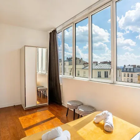 Lägenhet Huge And Bright 4bd For 10 Guests Sacre-coeur *