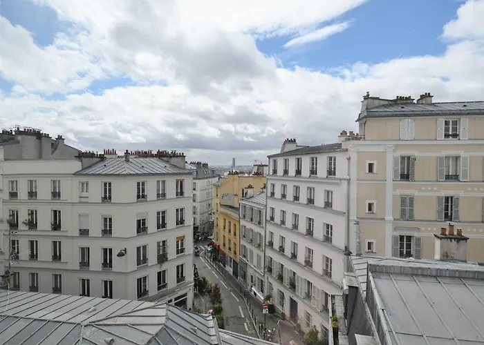 Huge And Bright 4bd For 10 Guests Sacre-coeur *